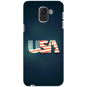 Чохол Прапор USA для Samsung Galaxy J6 2018, J600F (USA)