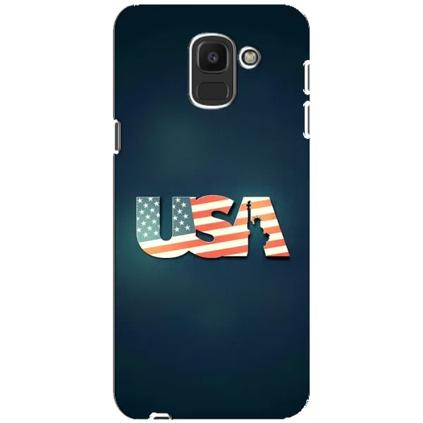 Чехол с рисунком «USA» для Samsung Galaxy J6 2018 (J600F) Чехол с рисунком «USA» для Samsung Galaxy J6 2018 (J600F)