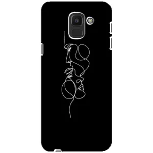 Силиконовые Чехлы Любимому человеку для Samsung Galaxy J6 2018, J600F (Влюбленная пара)