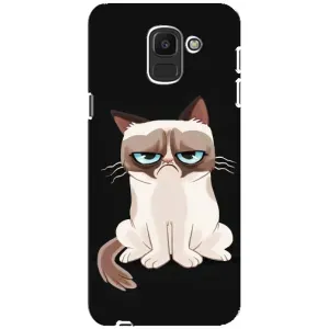 Чехол на тематику: Коты для Samsung Galaxy J6 2018 (J600F) (Взгляд кота)