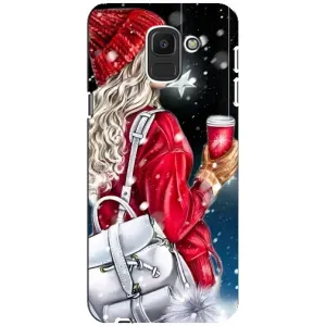 Чехлы на Новый Год Samsung Galaxy J6 2018, J600F (Зима пришла)