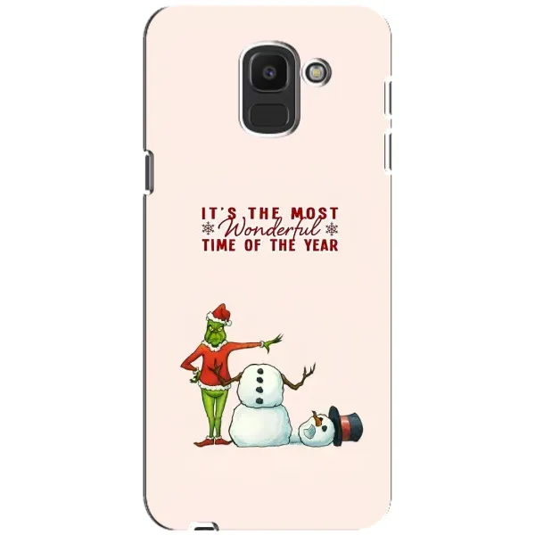 Чехол с рисунком «Злой Гринч» для Samsung Galaxy J6 2018 (J600F) Чехол с рисунком «Злой Гринч» для Samsung Galaxy J6 2018 (J600F)