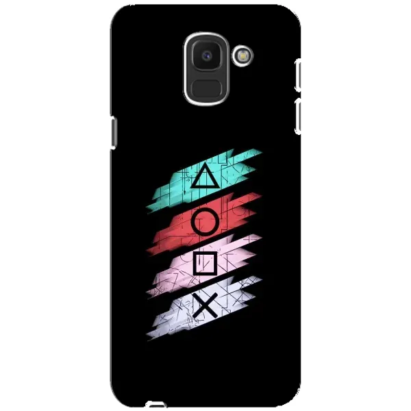 Чехол с рисунком «Значки Sony» для Samsung Galaxy J6 2018 (J600F) Чехол с рисунком «Значки Sony» для Samsung Galaxy J6 2018 (J600F)