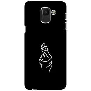 Чехлы (Знак сердечка) на Samsung Galaxy J6 2018, J600F (Знак Сердечка)