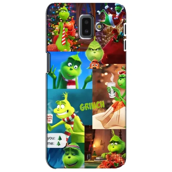 Чехол с рисунком «Арт Гринч» для Samsung Galaxy J6 Plus 2018 (J610) Чехол с рисунком «Арт Гринч» для Samsung Galaxy J6 Plus 2018 (J610)