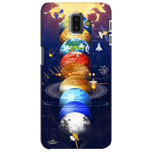 Чехол с рисунком «Арт планети» для Samsung Galaxy J6 Plus 2018 (J610) Чехол с рисунком «Арт планети» для Samsung Galaxy J6 Plus 2018 (J610)