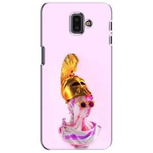 Чехол с Прикольным принтом на Samsung Galaxy J6 Plus, J6 Plus, J610 (АРТ Статуя)
