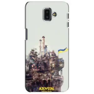 Чехлы на военную тематику для Samsung Galaxy J6 Plus, J6 Plus, J610 (Азовсталь)