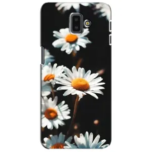 Чохол з ромашками на Samsung Galaxy J6 Plus, J6 Plus, J610 (Білі ромашки)