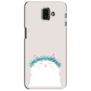 Чохол на тематику: Коти для Samsung Galaxy J6 Plus 2018 (J610) (Білий котик)