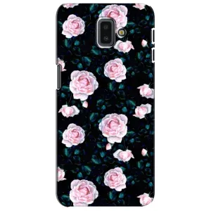 Чохли з принтом Троянд для Samsung Galaxy J6 Plus, J6 Plus, J610 (Чайні троянди)