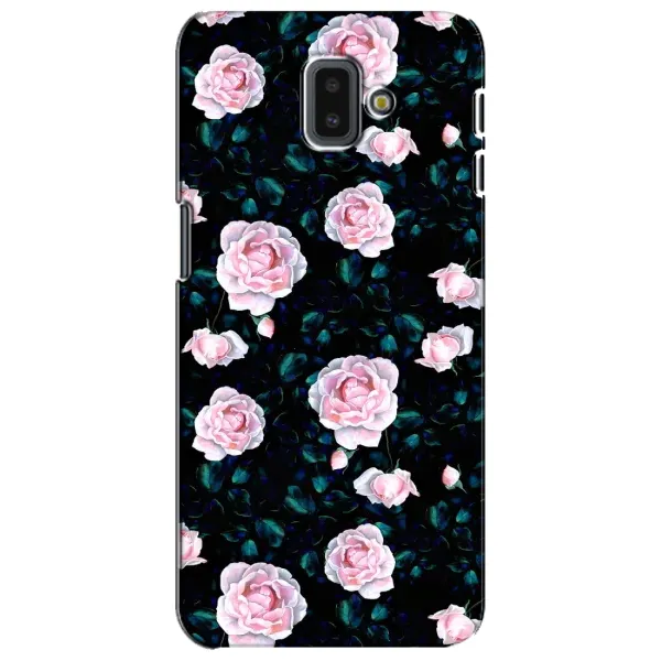 Чехол с рисунком «Чайные розы» для Samsung Galaxy J6 Plus 2018 (J610) Чехол с рисунком «Чайные розы» для Samsung Galaxy J6 Plus 2018 (J610)