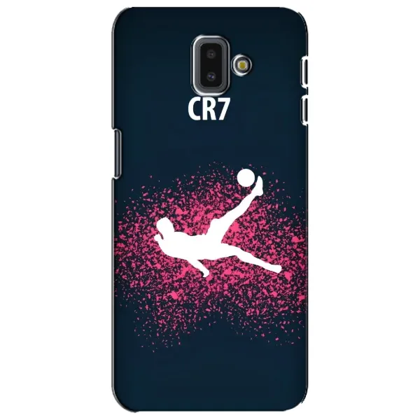 Чехол с рисунком «CR7 Удар» для Samsung Galaxy J6 Plus 2018 (J610)