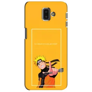Чехлы с принтом Наруто на Samsung Galaxy J6 Plus, J6 Plus, J610 (Даттебаё)