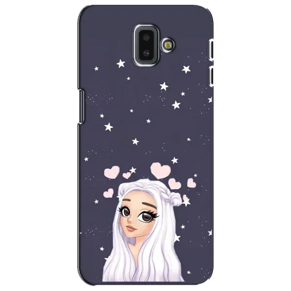Чехол с рисунком «Девушка и сердечки» для Samsung Galaxy J6 Plus 2018 (J610) Чехол с рисунком «Девушка и сердечки» для Samsung Galaxy J6 Plus 2018 (J610)