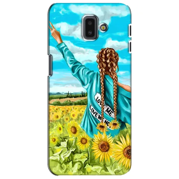 Чехол с рисунком «Девушка на поле» для Samsung Galaxy J6 Plus 2018 (J610) Чехол с рисунком «Девушка на поле» для Samsung Galaxy J6 Plus 2018 (J610)