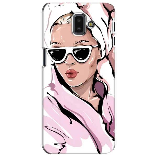Чехол с рисунком «Девушка в халате» для Samsung Galaxy J6 Plus 2018 (J610) Чехол с рисунком «Девушка в халате» для Samsung Galaxy J6 Plus 2018 (J610)