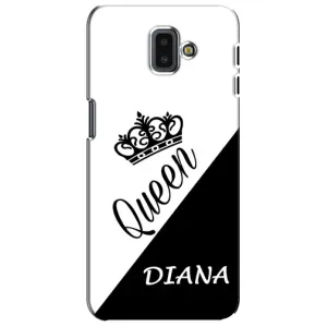 Іменні Жіночі Чохли для Samsung Galaxy J6 Plus, J6 Plus, J610 (DIANA)