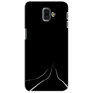 Чохол з картинками на чорному фоні для Samsung Galaxy J6 Plus, J6 Plus, J610 (Дорога)