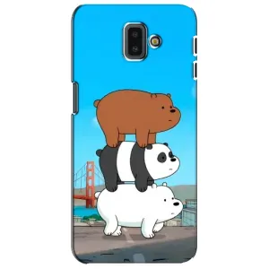 Чохли з Пандами на Samsung Galaxy J6 Plus, J6 Plus, J610 (Друзі)
