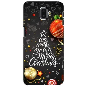 Чехол Новогодняя Елка на Samsung Galaxy J6 Plus, J6 Plus, J610 (Елочка)