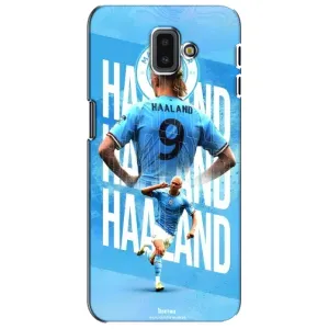 Чехлы с принтом для Samsung Galaxy J6 Plus, J6 Plus, J610 Футболист (Erling Haaland)
