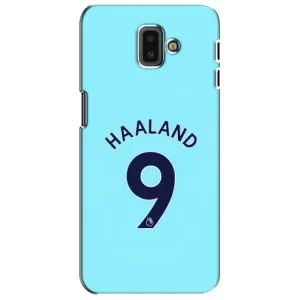 Чехлы с принтом для Samsung Galaxy J6 Plus, J6 Plus, J610 Футболист (Ерлинг Холанд 9)