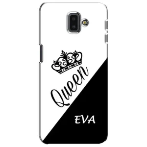 Іменні Жіночі Чохли для Samsung Galaxy J6 Plus, J6 Plus, J610 (EVA)