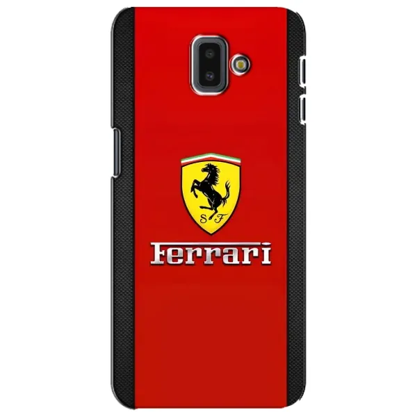 Чехол с рисунком «Ferrari Logo» для Samsung Galaxy J6 Plus 2018 (J610) Чехол с рисунком «Ferrari Logo» для Samsung Galaxy J6 Plus 2018 (J610)
