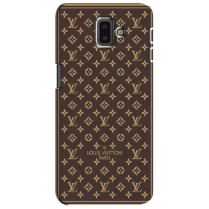 Чехол Стиль Louis Vuitton на Samsung Galaxy J6 Plus, J6 Plus, J610 (Фон Луи Виттон)