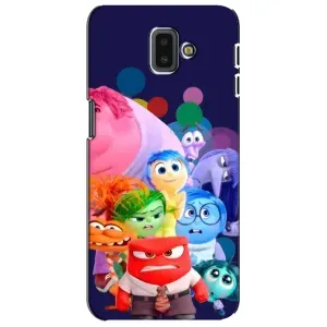 Чохол Головоломка для Samsung Galaxy J6 Plus, J6 Plus, J610 - (AlphaPrint) (Герої головоломки)