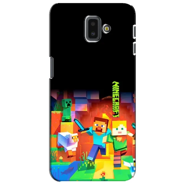 Чехол с рисунком «Герой Майнкрафт» для Samsung Galaxy J6 Plus 2018 (J610) Чехол с рисунком «Герой Майнкрафт» для Samsung Galaxy J6 Plus 2018 (J610)