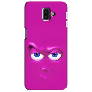 Силиконовые Чехлы (смешные стикеры) для Samsung Galaxy J6 Plus, J6 Plus, J610 (Хитрая мордочка)