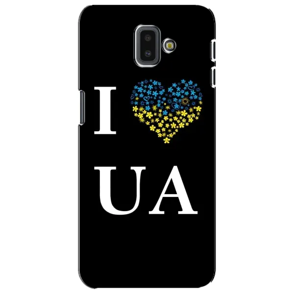 Чехол с рисунком «I Love UA» для Samsung Galaxy J6 Plus 2018 (J610) Чехол с рисунком «I Love UA» для Samsung Galaxy J6 Plus 2018 (J610)