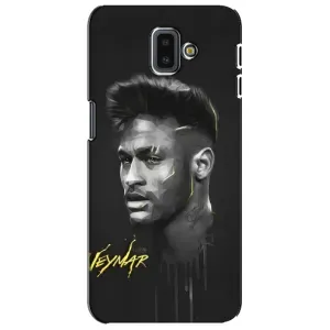Силиконовый Чехол Samsung Galaxy J6 Plus, J6 Plus, J610 (Junior Neymar)