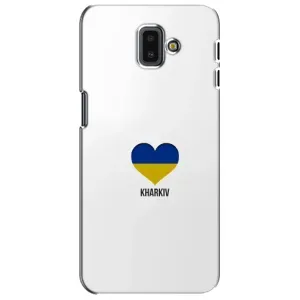 Чехлы силиконовые (Город Харьков) на Самсунг J6 Плюс (2018) (Kharkiv)
