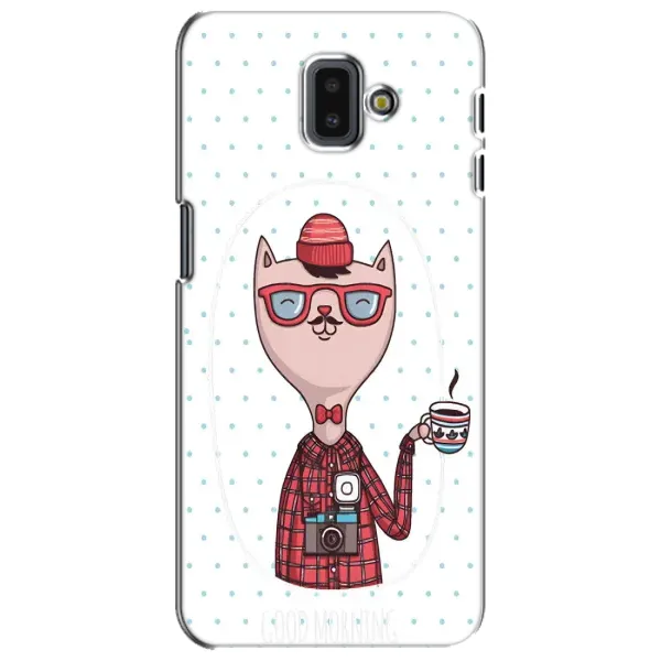 Чехол с рисунком «Кот аристократ» для Samsung Galaxy J6 Plus 2018 (J610) Чехол с рисунком «Кот аристократ» для Samsung Galaxy J6 Plus 2018 (J610)