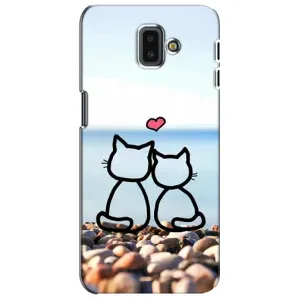 Силіконові Чохли Коханій людині для Samsung Galaxy J6 Plus, J6 Plus, J610 (Котейки)