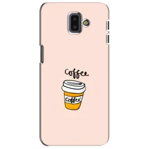 Чехол с изображением вкусной еды для Samsung Galaxy J6 Plus, J6 Plus, J610 (Кружка кофе)