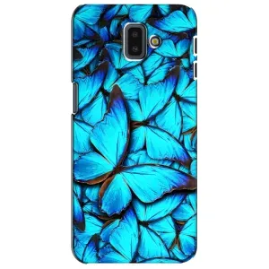 Силіконовий бампер з картинкою звірів для Samsung Galaxy J6 Plus, J6 Plus, J610 (Крила метеликів)