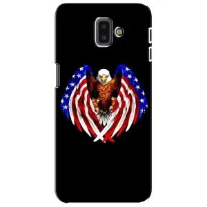Чохол Прапор USA для Samsung Galaxy J6 Plus, J6 Plus, J610 (Крила США)