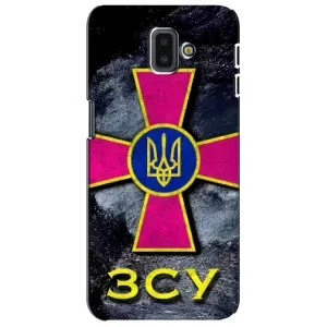 ЗСУ Чехлы (TPU) для Samsung Galaxy J6 Plus, J6 Plus, J610 (Лого ЗСУ)