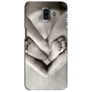 Чехлы для МАМЫ на Samsung Galaxy J6 Plus, J6 Plus, J610 (Любящие руки)