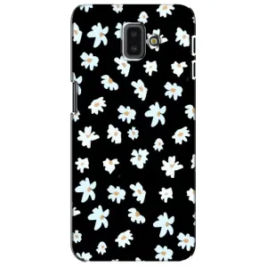 Чохол з ромашками на Samsung Galaxy J6 Plus, J6 Plus, J610 (Маленькі ромашки)