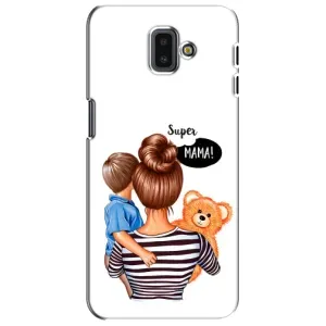 Чехлы для МАМЫ на Samsung Galaxy J6 Plus, J6 Plus, J610 (Мама и сын)