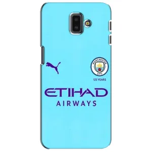 Силіконові Чохли з принтом Футбол на Samsung Galaxy J6 Plus, J6 Plus, J610 (Man City)