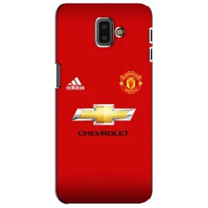 Силіконові Чохли з принтом Футбол на Samsung Galaxy J6 Plus, J6 Plus, J610 (Man United)