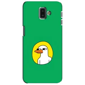 Бампер з принтом Меми для Samsung Galaxy J6 Plus, J6 Plus, J610 (Мем Качка)