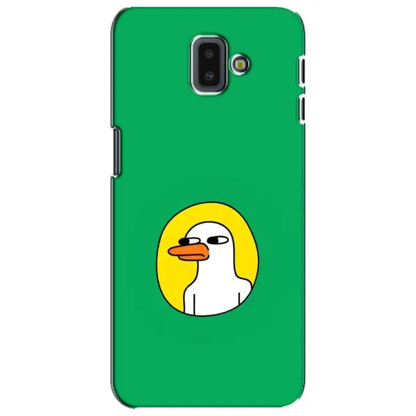 Чехол с рисунком «Мем Утка» для Samsung Galaxy J6 Plus 2018 (J610) Чехол с рисунком «Мем Утка» для Samsung Galaxy J6 Plus 2018 (J610)