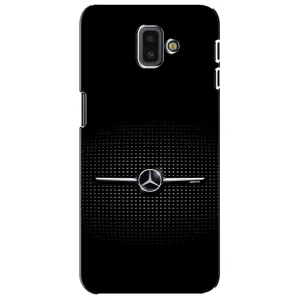 Силиконовый бампер с картинкой машины на Samsung Galaxy J6 Plus, J6 Plus, J610 (Mercedes)